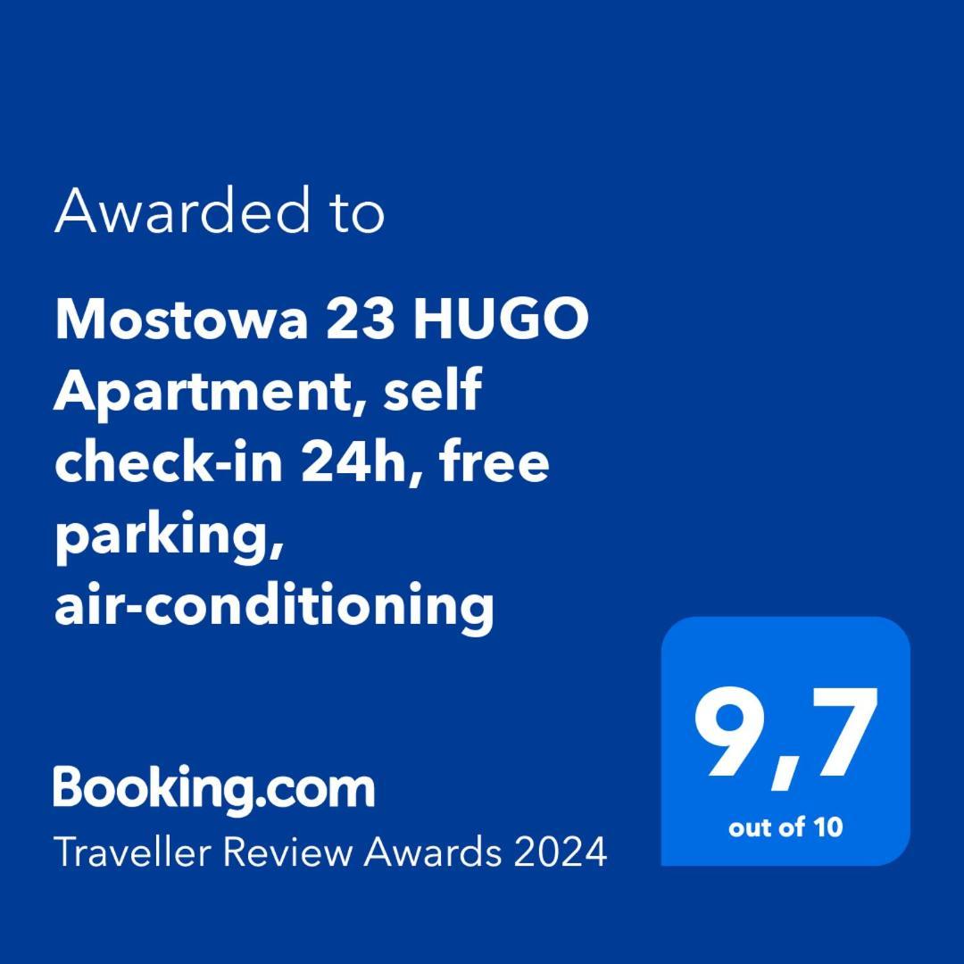 Mostowa 23 Hugo Apartment, Self Check-In 24H, Free Parking, Air-Conditioning Poznan Dış mekan fotoğraf